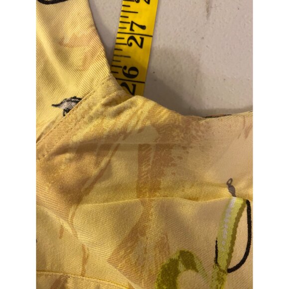 Columbia Mens Yellow Fishing Lure Print Short Sleeve Button-Up Shirt XL - Picture 9 of 11